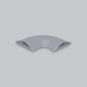 【お取り寄せ品】マサル工業 GAM71 平面マガリ7号(グレー)※代引不可